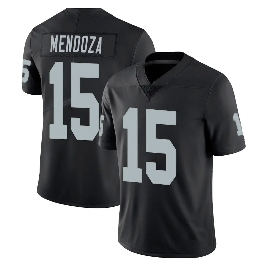 My Store LV.Raiders #15 Fernando Mendoza Player Black Limited Vapor Untouchable Home Game Stitched Jerseys