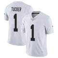 My Store LV.Raiders #1 Tre Tucker Player White Limited Vapor Untouchable Home Game Stitched Jerseys