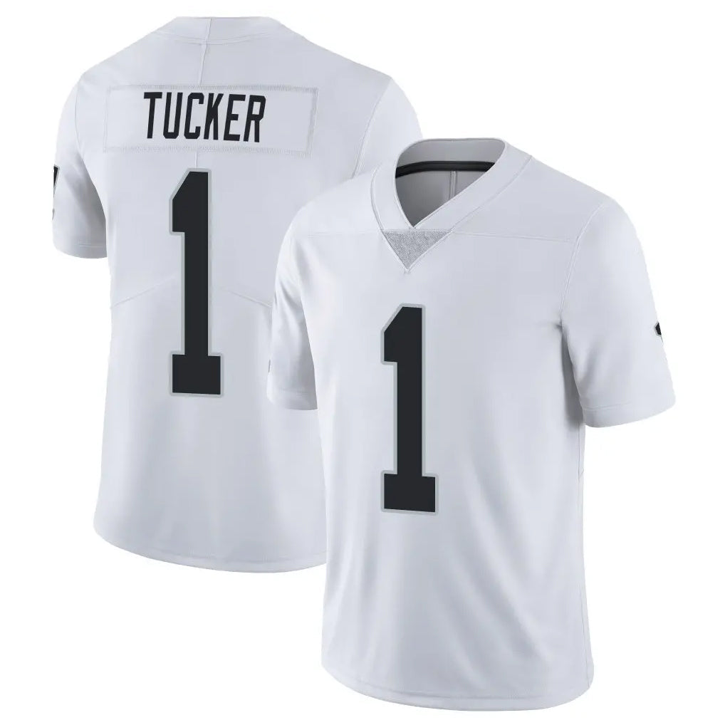 My Store LV.Raiders #1 Tre Tucker Player White Limited Vapor Untouchable Home Game Stitched Jerseys