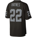 My Store LV.Raiders #22 Mike Haynes Mitchell & Ness Black Legacy Replica Stitched Jerseys