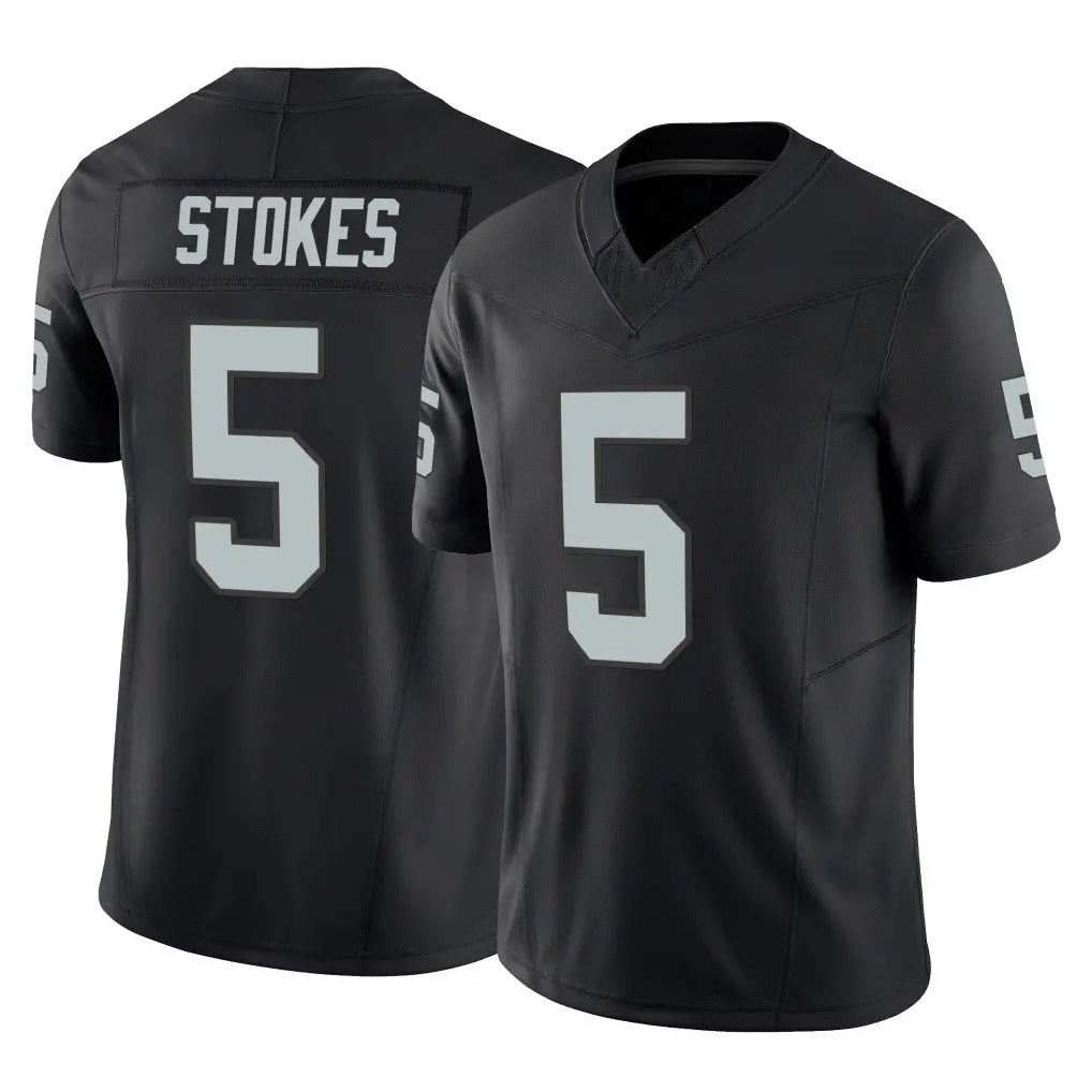 My Store LV.Raiders #5 Eric Stokes Player Black Limited Vapor F.U.S.E. Home Game Stitched Jerseys