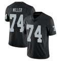 My Store LV.Raiders #74 Kolton Miller Player Black Limited Vapor Untouchable Home Game Stitched Jerseys