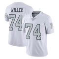 My Store LV.Raiders #74 Kolton Miller Player White Limited Color Rush Home Game Stitched Jerseys
