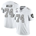 My Store LV.Raiders #74 Kolton Miller Player White Vapor Limited Home Game Stitched Jerseys