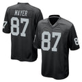 My Store LV.Raiders #87 Michael Mayer Player Black Home Game Stitched Jerseys