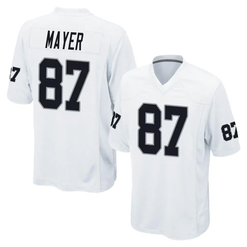My Store LV.Raiders #87 Michael Mayer Player White Home Game Stitched Jerseys