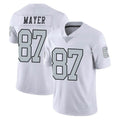 My Store LV.Raiders #87 Michael Mayer Player White Limited Color Rush Home Game Stitched Jerseys