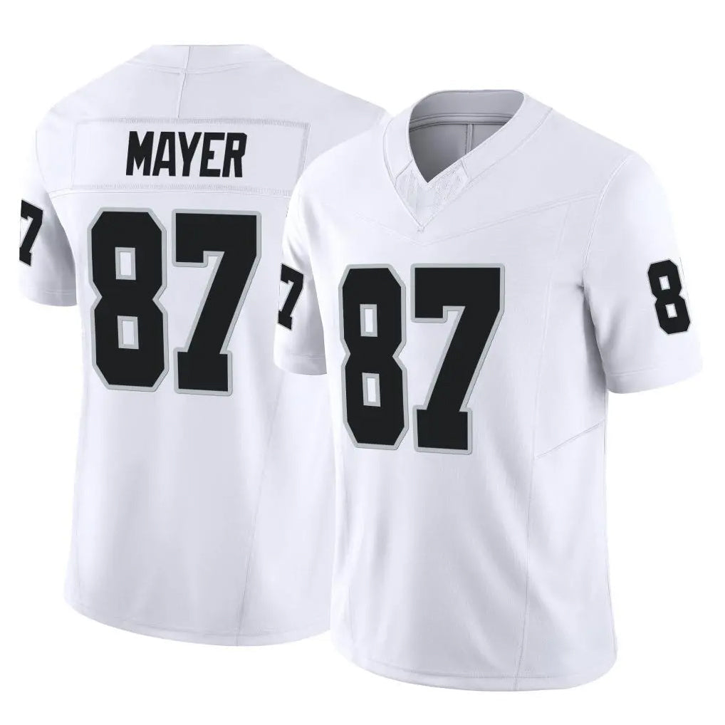 My Store LV.Raiders #87 Michael Mayer Player White Limited Vapor F.U.S.E. Home Game Stitched Jerseys
