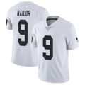 My Store LV.Raiders #9 Jalen Nailor Player White Limited Vapor Untouchable Home Game Stitched Jerseys