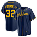 My Store M.Brewers #32 Jacob Misiorowski Player Navy Home Game Stitched Jerseys