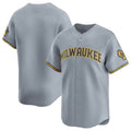 My Store M.Brewers ## Brewers Blank Player Gray Home Limited Stitched Jerseys