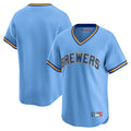 My Store M.Brewers ## Brewers Blank Player Light Blue Cooperstown Collection T-shirt Stitched Jerseys