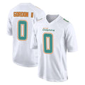 My Store M.Dolphins #0 Ollie Gordon II Player White Fashion Home Game Stitched Jerseys