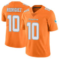 My Store M.Dolphins #10 Jacob Rodriguez Player Orange Limited Home Game Stitched Jerseys