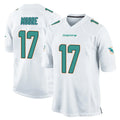 My Store M.Dolphins #17 Trey Moore Player White Home Game Stitched Jerseys