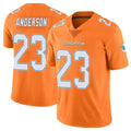 My Store M.Dolphins #23 Zayne Anderson Player Orange Limited Home Game Stitched Jerseys