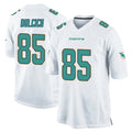 My Store M.Dolphins #85 Greg Dulcich Player White Home Game Stitched Jerseys