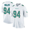 My Store M.Dolphins #94 Jordan Phillips Player White Home Game Stitched Jerseys