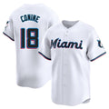 My Store M.Marlins #18 Griffin Conine Player White  Home Limited Stitched Jerseys