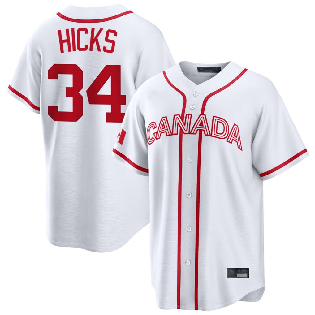 My Store M.Marlins #34 Liam Hicks Player White 2026 World Classic Home Pick-A-Player Stitched Jerseys