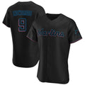 My Store M.Marlins #9 Xavier Edwards Player Black Home Limited Elite Stitched Jerseys