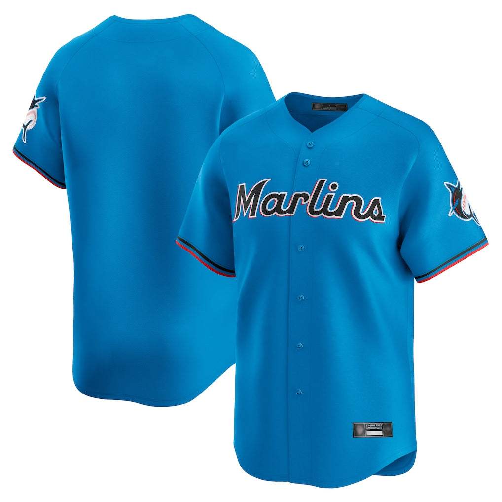 My Store M.Marlins ## Marlins Blank Player Blue Home Limited Stitched Jerseys