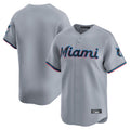 My Store M.Marlins ## Marlins Blank Player Gray  Home Limited Stitched Jerseys