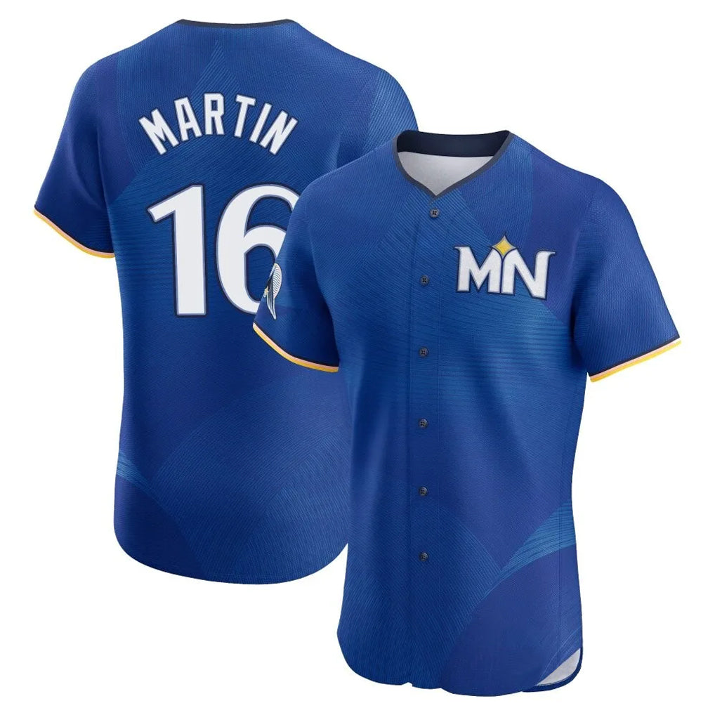 My Store M.Twins #16 Austin Martin Player Royal City Connect Limited Elite Home Stitched Jerseys