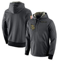 My Store M.Vikings Gray Pullover Hoodies Home Game Blank Player Stitched Jerseys