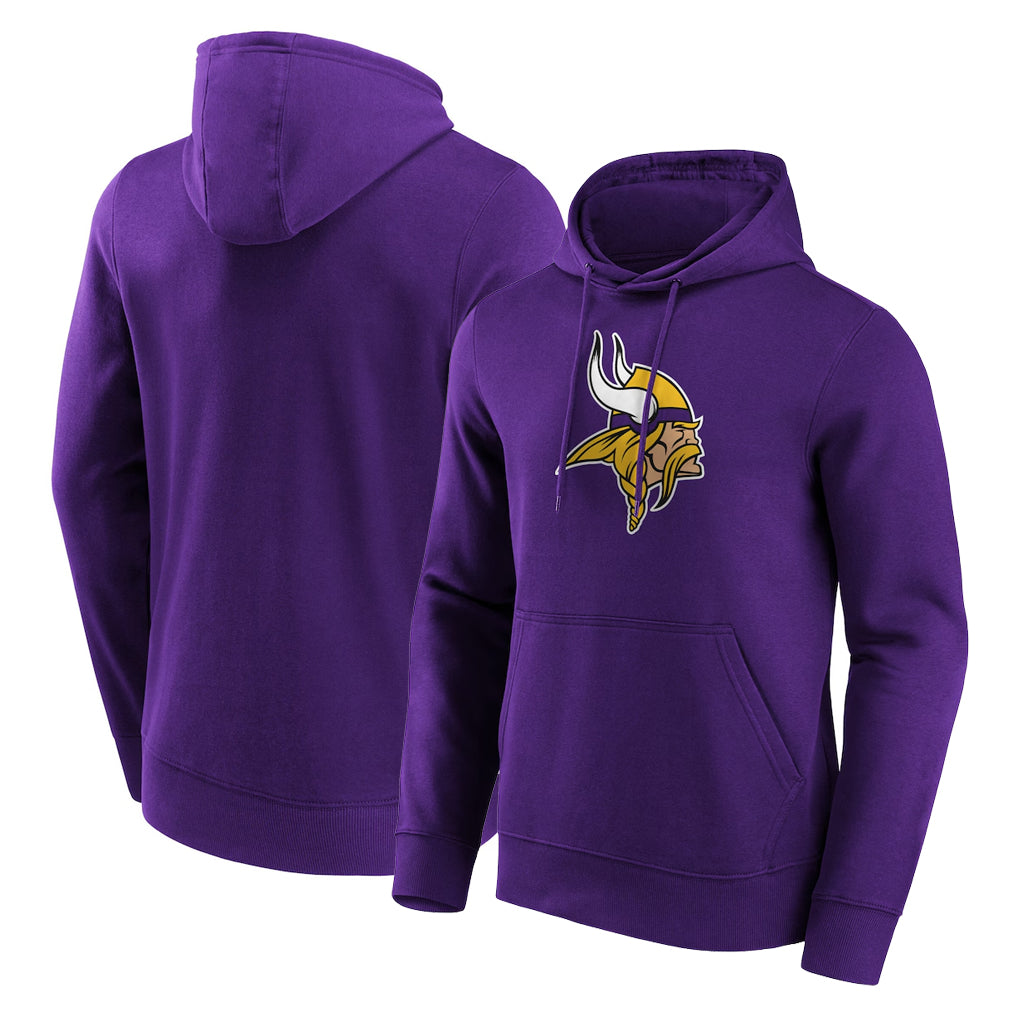 My Store M.Vikings Purple LOGO Pullover Hoodies Home Game Blank Player Stitched Jerseys