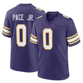 My Store M.Vikings #0 Ivan Pace Jr. Player Purple Classic Home Game Stitched Jerseys