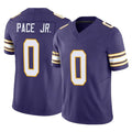My Store M.Vikings #0 Ivan Pace Jr. Player Purple Limited Classic Vapor F.U.S.E. Home Game Stitched Jerseys
