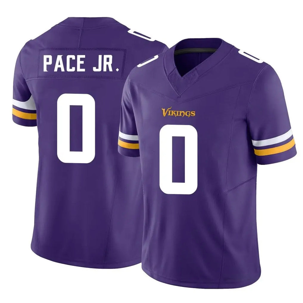 My Store M.Vikings #0 Ivan Pace Jr. Player Purple Limited Vapor F.U.S.E. Home Game Stitched Jerseys