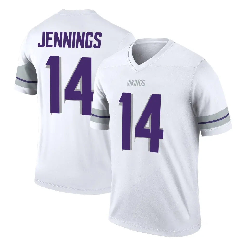 My Store M.Vikings #14 Jauan Jennings Player White Alternate Legend Home Game Stitched Jerseys