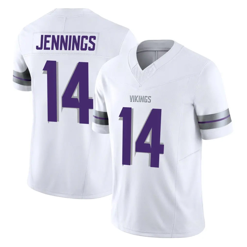 My Store M.Vikings #14 Jauan Jennings Player White Limited Alternate Vapor F.U.S.E. Home Game Stitched Jerseys