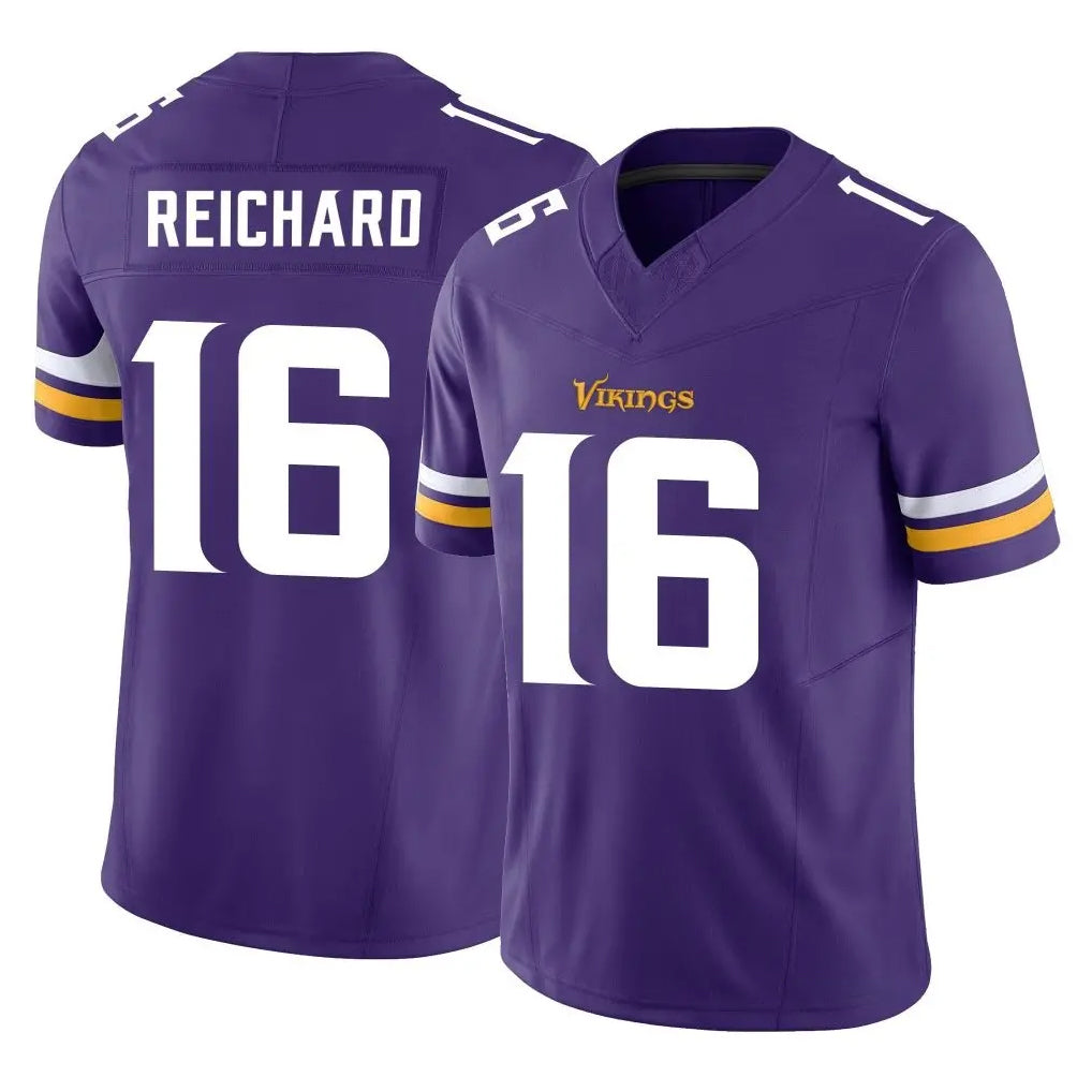 My Store M.Vikings #16 Will Reichard Player Purple Limited Vapor F.U.S.E. Home Game Stitched Jerseys