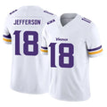 My Store M.Vikings #18 Justin Jefferson Player White Limited Vapor F.U.S.E. Home Game Stitched Jerseys