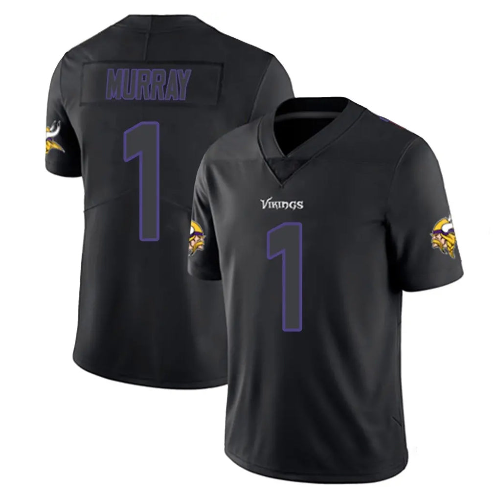 My Store M.Vikings #1 Kyler Murray Player Black Impact LImited Home Game Stitched Jerseys
