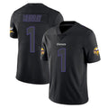 My Store M.Vikings #1 Kyler Murray Player Black Impact LImited Home Game Stitched Jerseys