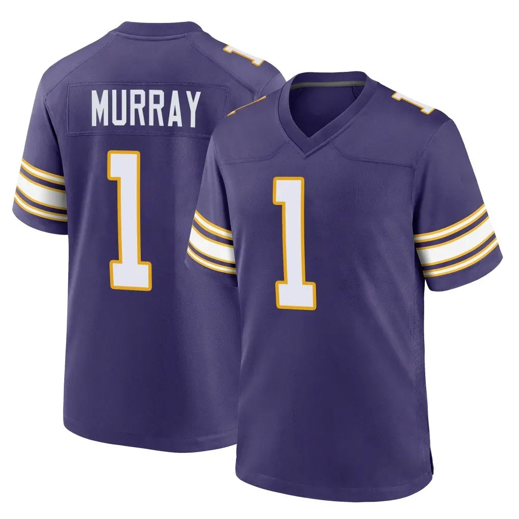 My Store M.Vikings #1 Kyler Murray Player Purple Classic Home Game Stitched Jerseys
