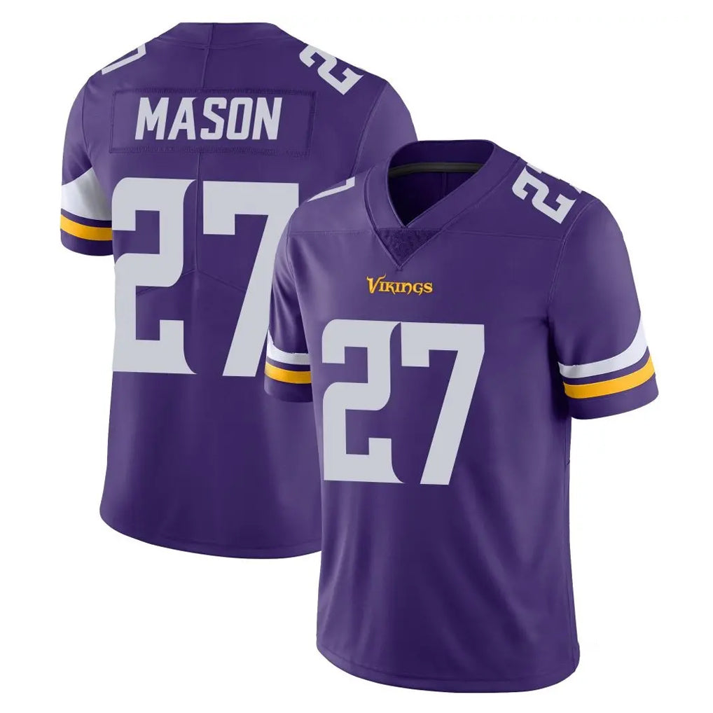 My Store M.Vikings #27 Jordan Mason Player Purple Limited Vapor Untouchable Home Game Stitched Jerseys
