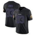 My Store M.Vikings #33 Aaron Jones Sr. Player Black Impact LImited Home Game Stitched Jerseys