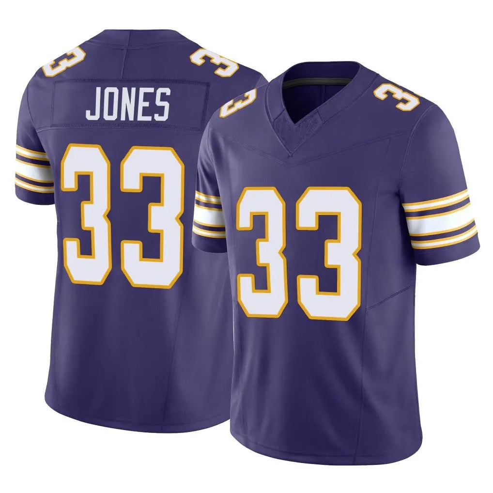 My Store M.Vikings #33 Aaron Jones Sr. Player Purple Limited Classic Vapor F.U.S.E. Home Game Stitched Jerseys