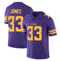 My Store M.Vikings #33 Aaron Jones Sr. Player Purple Limited Color Rush Home Game Stitched Jerseys