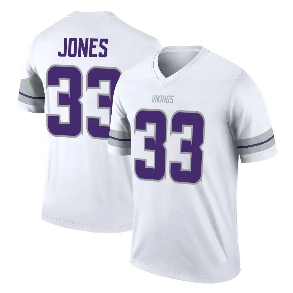 My Store M.Vikings #33 Aaron Jones Sr. Player White Alternate Home Game Stitched Jerseys