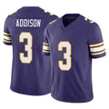 My Store M.Vikings #3 Jordan Addison Player Purple Limited Classic Vapor F.U.S.E. Home Game Stitched Jerseys