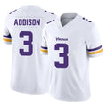 My Store M.Vikings #3 Jordan Addison Player White Limited Vapor F.U.S.E. Home Game Stitched Jerseys