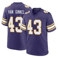My Store M.Vikings #43 Andrew Van Ginkel Player Purple Classic Home Game Stitched Jerseys