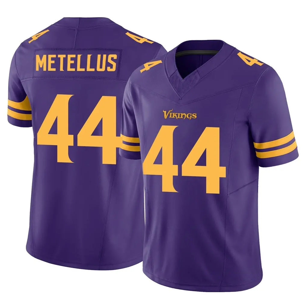 My Store M.Vikings #44 Josh Metellus Player Purple Limited Alternate Vapor F.U.S.E. Home Game Stitched Jerseys