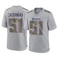 My Store M.Vikings #51 Blake Cashman Player Gray Atmosphere Fashion Home Game Stitched Jerseys